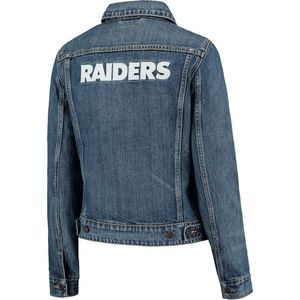 raiders levi's jacket